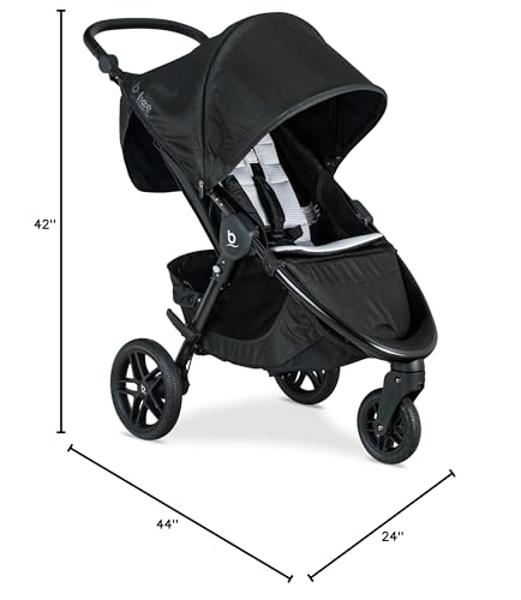 Chicco Bravo LE ClearTex Quick-Fold Stroller - Pewter | Grey