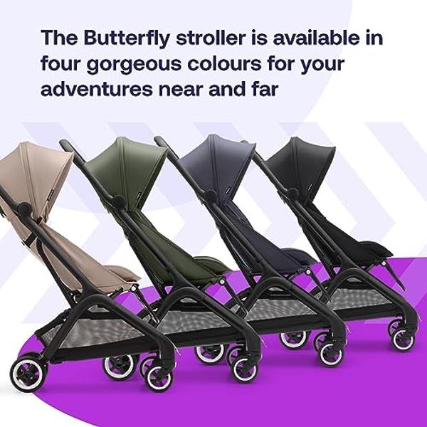 Bugaboo Butterfly - 1 Second Fold Ultra-Compact Stroller - Lightweight & Compact - Great for Travel (Desert Taupe)