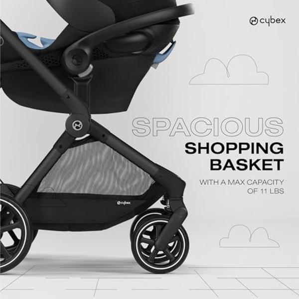 Chicco TRE® Jogging Stroller, All-Terrain Stroller, Compatible with Chicco Infant Car Seats (not Included), Baby Travel Gear | Galaxy/Black