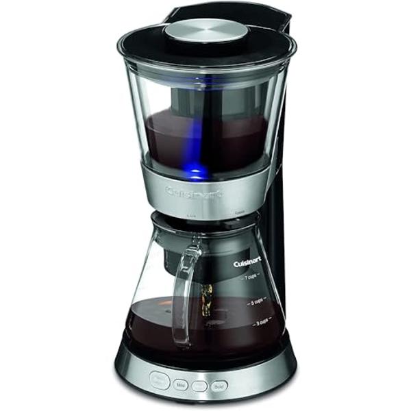 Cuisinart Automatic Cold Brew Coffeemaker with 7-Cup Glass Carafe DCB-10 (Renewed) Bundle with 2 Year Enhanced Protection Pack