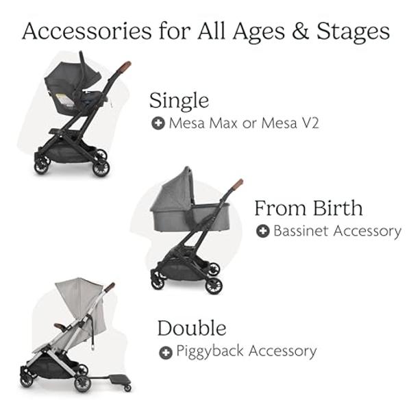 Chicco Bravo LE ClearTex Quick-Fold Stroller - Pewter | Grey