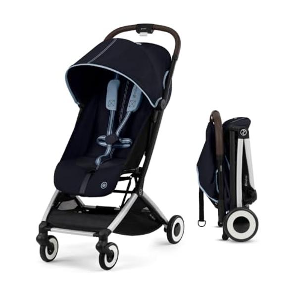 Joolz AER+ Lightweight & Compact Travel Stroller - Portable One-Hand Fold Design - Ergonomic Seat for Infant & Toddler (up to 50 lb) - XXL Sun Hood - Stroller for Airplane -Travel 
