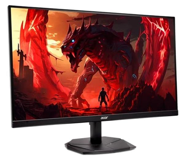 acer Nitro 27 Inch WQHD 2560 x 1440 IPS Gaming Monitor | AMD FreeSync | Up to 180Hz Refresh | Up to 0.5ms | DCI-P3 95% | HDR 10 Support | One Display Port 1.2 & Two HDMI 2.0 | KG27