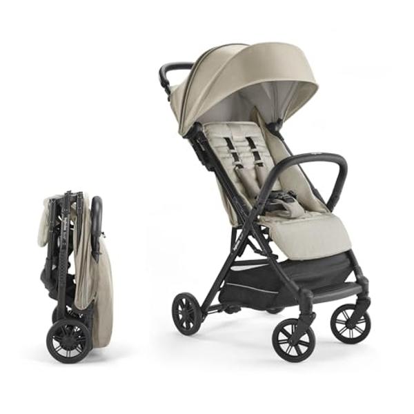 Graco Ready2Jet Compact Stroller – Overhead Friendly Compact Travel Stroller with Automatic Fold, Splatter Art