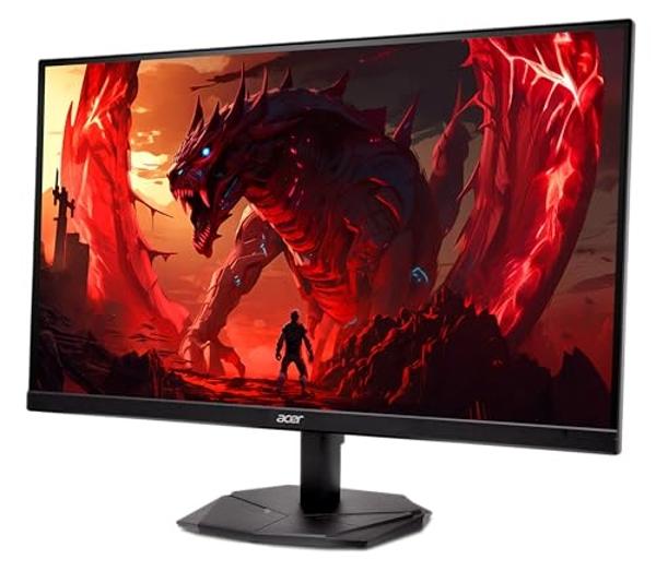 acer Nitro 27 Inch WQHD 2560 x 1440 IPS Gaming Monitor | AMD FreeSync | Up to 180Hz Refresh | Up to 0.5ms | DCI-P3 95% | HDR 10 Support | One Display Port 1.2 & Two HDMI 2.0 | KG27