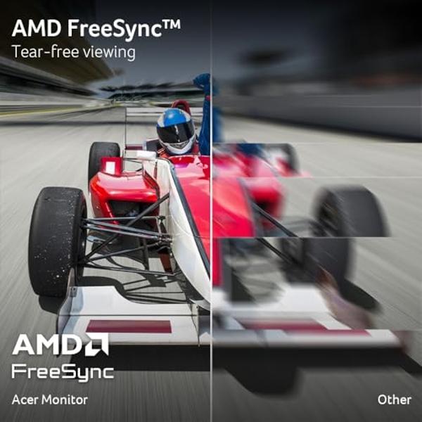 acer Nitro 27 Inch WQHD 2560 x 1440 IPS Gaming Monitor | AMD FreeSync | Up to 180Hz Refresh | Up to 0.5ms | DCI-P3 95% | HDR 10 Support | One Display Port 1.2 & Two HDMI 2.0 | KG27