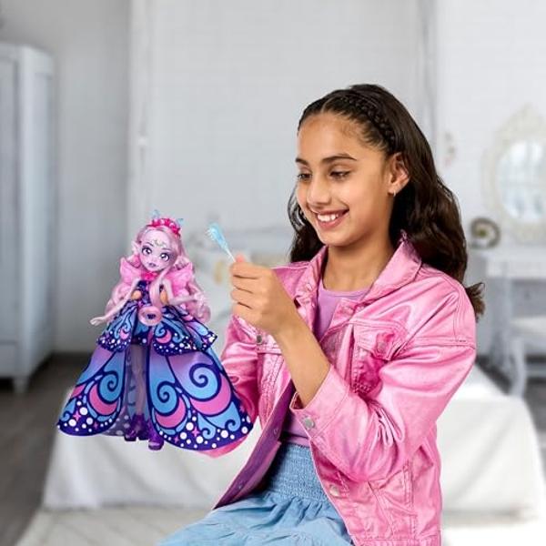 Magic Mixies Pixie Supremes Magic Mirror. Luna The Butterfly Pixie Supreme. Mix Magic Potion, Find Moonstone, Release to Reveal a Premium 10.5" Pixie Supreme Doll. 50+ Lights & Sou
