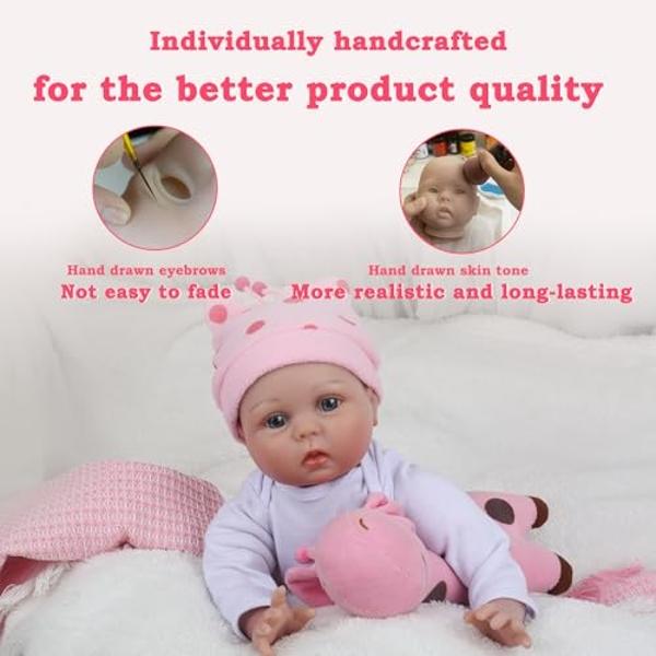 JC Toys - La Newborn Royal Collection | Anatomically Correct Real Boy Baby Doll | 15" All-Vinyl Baby Doll | Designed by Berenguer Made in Spain | Ages 2+ | Blue Gift Set