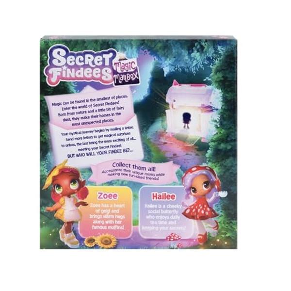 Goliath Secret Findees Magic Mailbox Purple | Includes Either Hailee or Zoee | Discover 10+ Surprises Inside | Recommended for Ages 4+