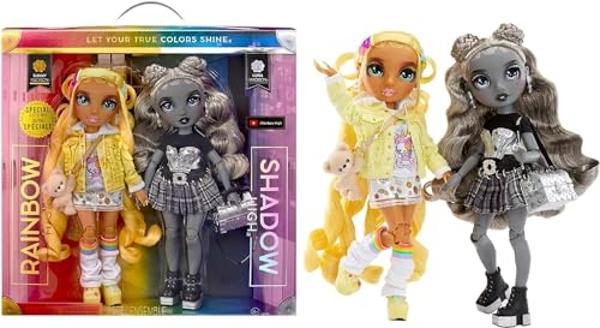 Rainbow High Madison Twins 2-Pack with Mix & Match Outfits - Great Gift for Kids & Collectors