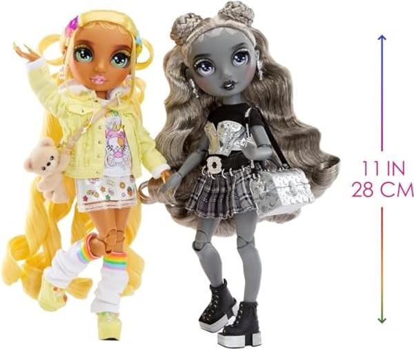 Rainbow High Madison Twins 2-Pack with Mix & Match Outfits - Great Gift for Kids & Collectors