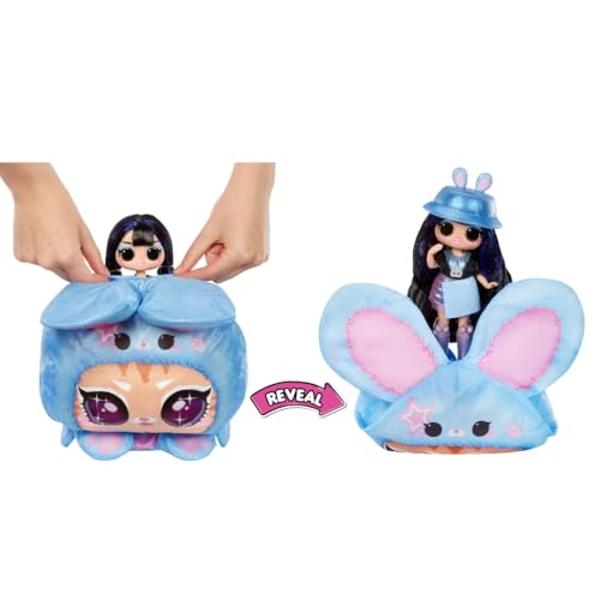 LOL Surprise Tweens Costume Fashion Doll Aya Cherry with Inflatable Blue Bunny Pet Costume & Multiple Surprises Including Fabulous Fashions & Accessories Great Gift for Kids Ages 4