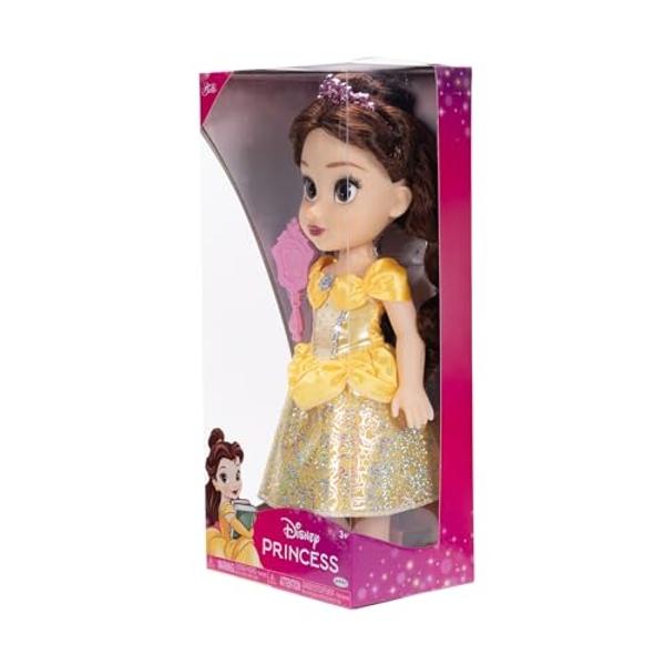 Disney Princess My Friend Belle Doll 14 inch Tall Includes Removable Outfit, Tiara, Shoes & Brush