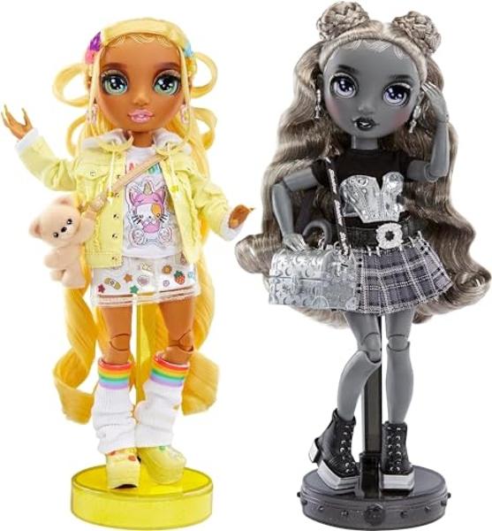 Rainbow High Madison Twins 2-Pack with Mix & Match Outfits - Great Gift for Kids & Collectors