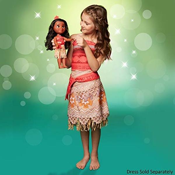 Disney Princess My Friend Moana Doll 14" Tall Includes Removable Outfit and Headband