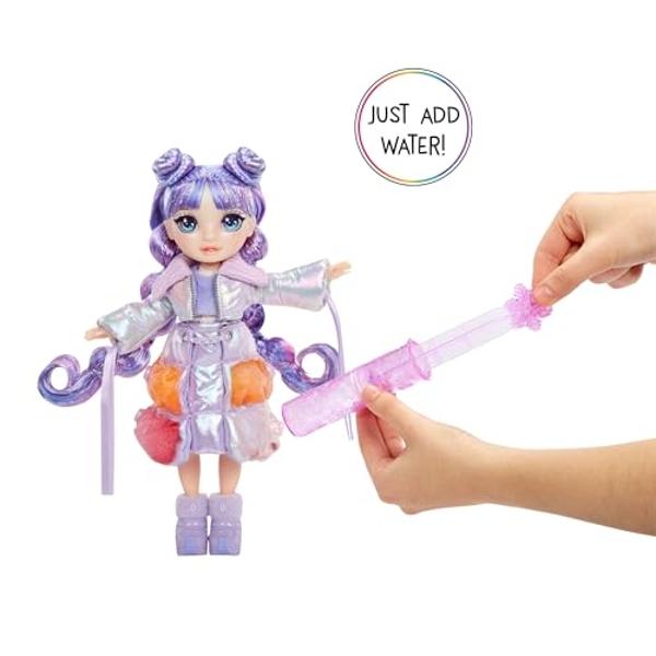 Baby Alive Shampoo Snuggle Sophia Sparkle Brown Hair 11 Inch Water Baby Doll Playset, Toys for 3 Year Old Girls & Boys & Up