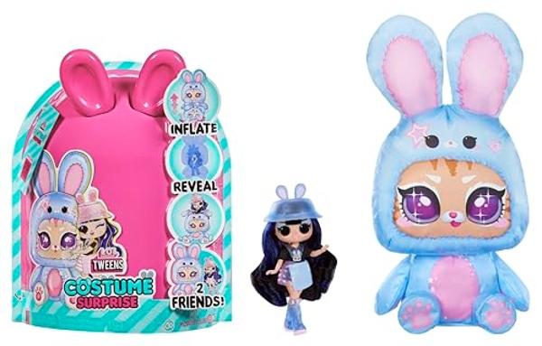 LOL Surprise Tweens Costume Fashion Doll Aya Cherry with Inflatable Blue Bunny Pet Costume & Multiple Surprises Including Fabulous Fashions & Accessories Great Gift for Kids Ages 4