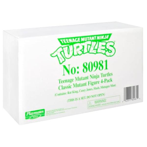 Teenage Mutant Ninja Turtles Classic Mutant 4-Pack Bundle by Playmates Toys