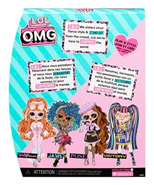 L.O.L. Surprise! LOL Surprise OMG Wildflower Fashion Doll with Multiple Surprises and Fabulous Accessories – Great Gift for Kids Ages 4+