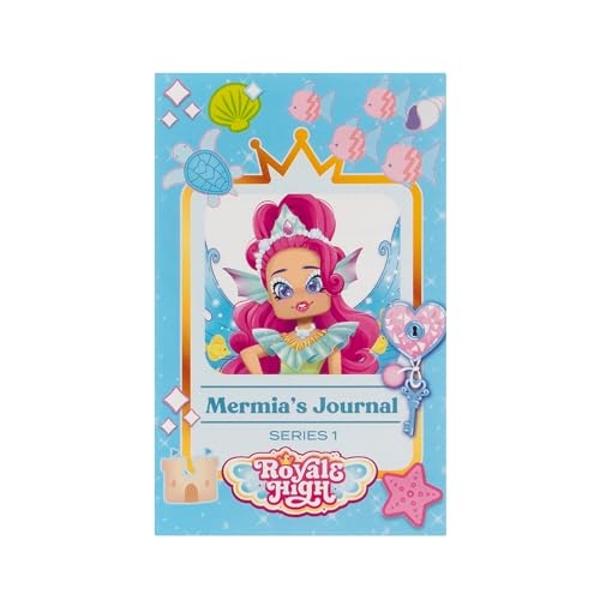 Royale High 9” Fashion Doll - Mermia The Water Fairy, Wave 1, Series 1 - Fairy Journal, Comb, and Virtual Item Code Included - Ages 5+