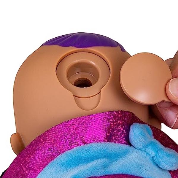 Cry Babies Tiny Cuddles Halloween Blair - 9" Baby Dolls, Cries Real Tears, Purple and Blue Witch Themed Pajamas