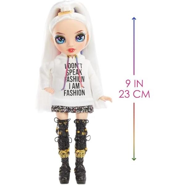 Barbie Pop Reveal Doll & Accessories, Fruit Punch Scent with Blue Hair, 8 Surprises Include Slime, Color Change & Puppy