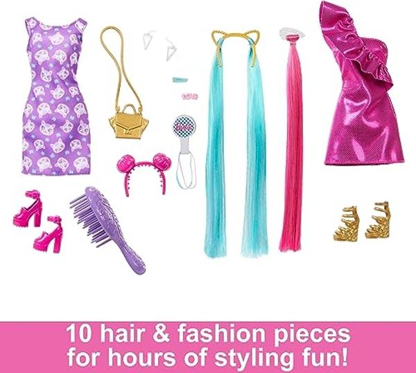 L.O.L. Surprise! LOL Surprise Hair Beads Tots with 60+ Hair Beads, Collectible Doll, DIY Hairstyles, Hair Beads Doll - Great Gift for Girls Age 3+