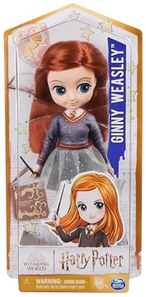 Wizarding World Harry Potter, 8-inch Ginny Weasley Doll, Kids Toys for Ages 6 and up