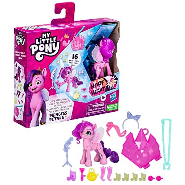 My Little Pony: Make Your Mark Cutie Magic Princess Pipp Petals - 3-Inch Hoof to Heart with Surprise Accessories, Age 5 and Up