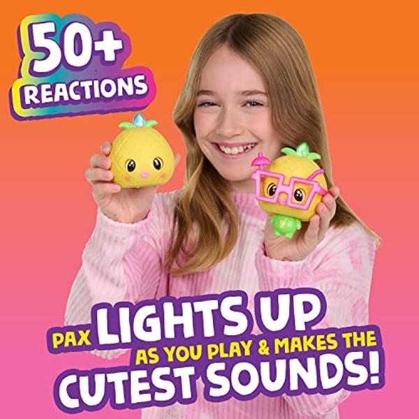 My Squishy Little Pineapple – Interactive Doll Collectible with Accessories – Pax