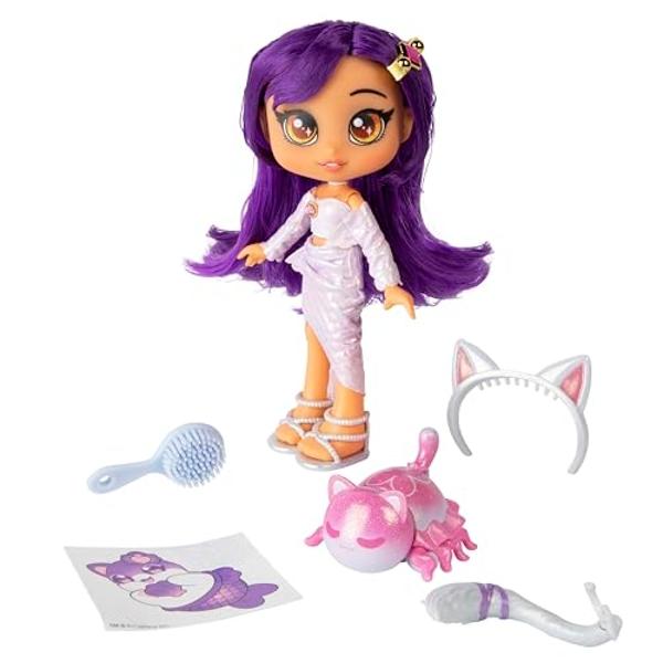 Aphmau Fashion Doll & Accessories Mermaid, 5 Mystery Surprise Toys, Exclusive Glitter MeeMeows Mini Figure, Official Merch