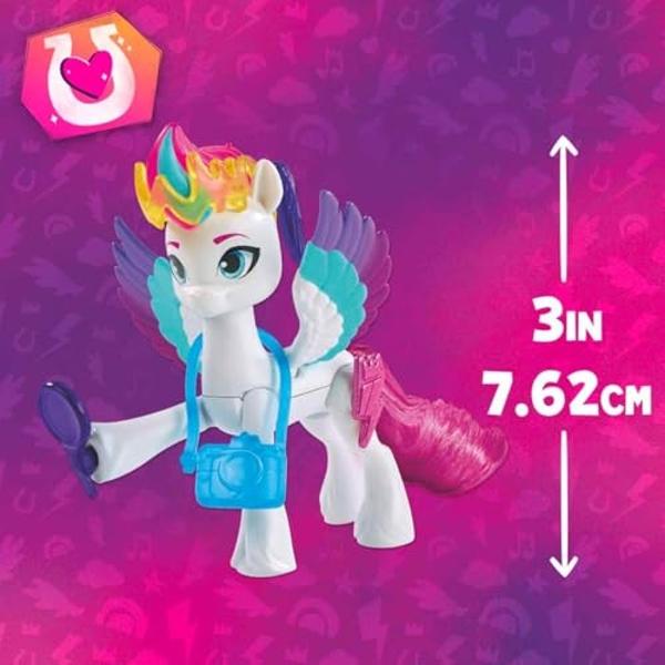 My Little Pony: Make Your Mark Cutie Magic Zipp Storm - 3-Inch Hoof to Heart with Surprise Accessories, for Kids Ages 5 and Up