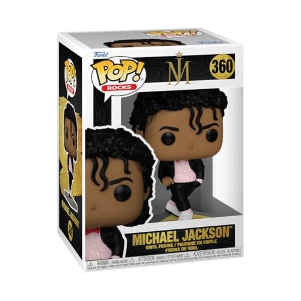 Funko POP! Rocks: Michael Jackson - (Billie Jean) - Collectable Vinyl Figure - Gift Idea - Official Merchandise - for Kids & Adults - Music Fans - Model Figure for Collectors and D