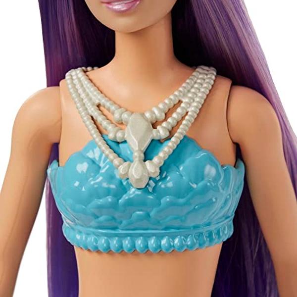 Barbie Fashionistas Doll #232 with Red Hair, Wearing Sporty “B” Jersey Top and Pleated Purple Skirt with Watch and Sneakers