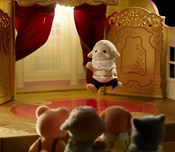 Calico Critters Sheep Family, Set of 4 Collectible Doll Figures