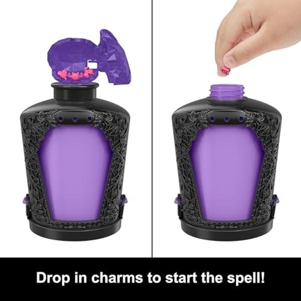 Monster High Potions Mini Dolls and Accessories, Surprise 3-inch Character Figures in Display Bottle with Water Reveal & Charms (Characters May Vary)
