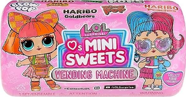 L.O.L. Surprise! Loves Mini Sweets Series 3 Vending Machine with 8 Surprises, Accessories, Vending Machine Packaging, Limited Edition Doll, Candy Theme, Collectible Doll- Great Gif