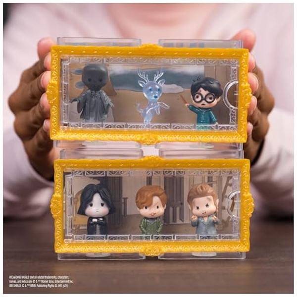Wizarding World Harry Potter, Micro Magical Moments Prisoner of Azkaban Rescue Set with 4 Mini Figures & Display Case, Kids Toys for Ages 6 and up