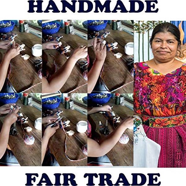 5ô2 50 Worry Dolls in Bulk from Guatemala - Guatemalan Dolls - Mayan - Trouble - Anxiety - People - Mexican - (1 in) (50 Pack)