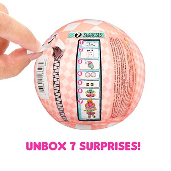 L.O.L. Surprise! 707 Neon QT Doll with 7 Surprises in Paper Ball- Collectible Doll w/Water Surprise & Fashion Accessories, Holiday Toy, Great Gift for Kids Ages 4 5 6+ Years Old & 