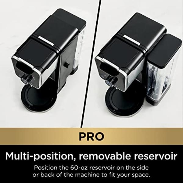Ninja Drip Coffee Maker With K Cup Combo, DualBrew Pro Specialty Coffee System, Coffee Machine Compatible with K-Cup Pods, 12 Cup Single Serve Coffee Makers with Paper Filter, CFP3