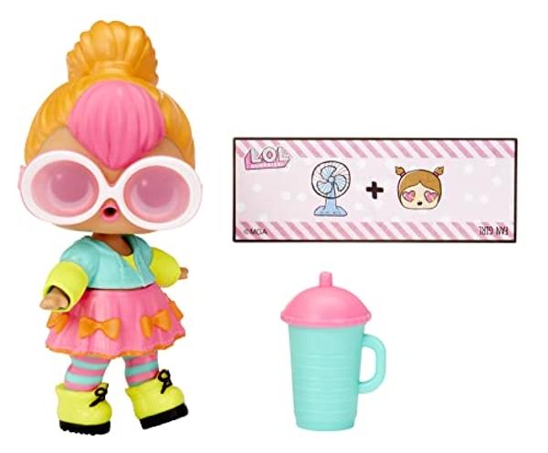 L.O.L. Surprise! 707 Neon QT Doll with 7 Surprises in Paper Ball- Collectible Doll w/Water Surprise & Fashion Accessories, Holiday Toy, Great Gift for Kids Ages 4 5 6+ Years Old & 
