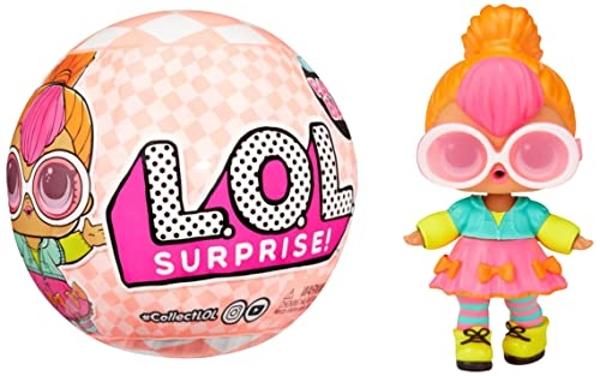 L.O.L. Surprise! 707 Neon QT Doll with 7 Surprises in Paper Ball- Collectible Doll w/Water Surprise & Fashion Accessories, Holiday Toy, Great Gift for Kids Ages 4 5 6+ Years Old & 