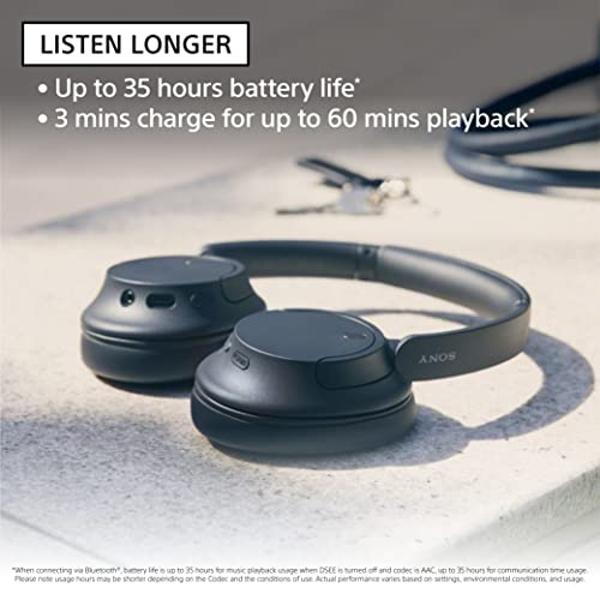 Sony WH-CH720N Noise Canceling Wireless Headphones Bluetooth Over The Ear Headset with Microphone and Alexa Built-in, Black New