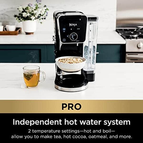 Ninja Drip Coffee Maker With K Cup Combo, DualBrew Pro Specialty Coffee System, Coffee Machine Compatible with K-Cup Pods, 12 Cup Single Serve Coffee Makers with Paper Filter, CFP3