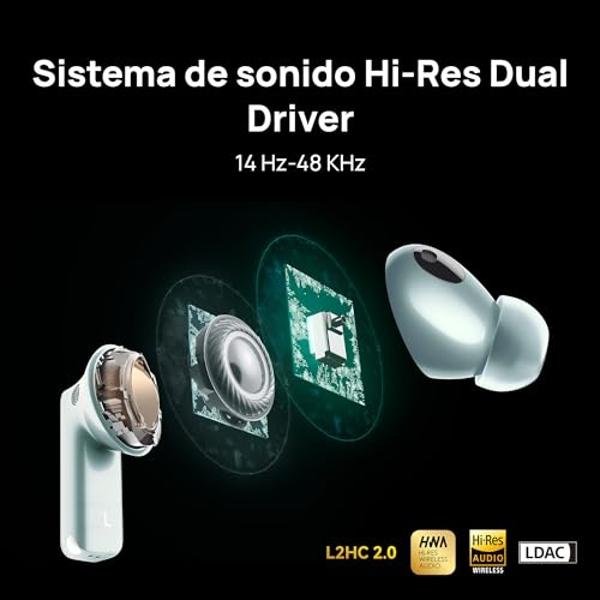 Xiaomi Buds 3, Up to 40dB ANC, 3 ANC Modes, Dual Transparency Modes, Dual-Magnetic Dynamic Driver, Hi-Fi Sound Quality, 32 Hours Battery Life, IP55 Dust and Water Resistance, Wirel