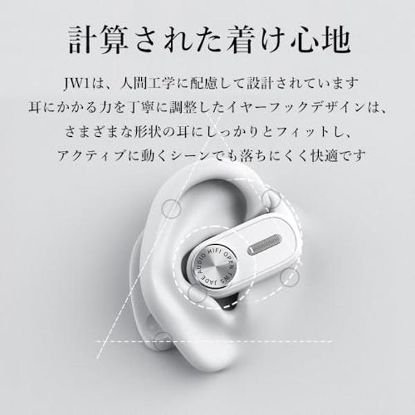 A40 Pro Wireless Earbuds, 50Hrs Playtime Bluetooth Earbuds Built in Noise Cancellation Mic with Charging Case, Headphones Stereo Sound, IPX7 Waterproof Ear buds for iPhone and Andr