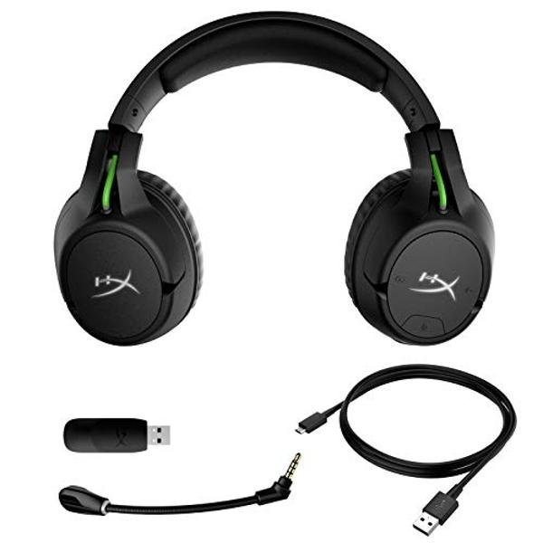 HyperX CloudX Flight – Wireless Gaming Headset, Official Xbox Licensed, Compatible with Xbox One and Xbox Series X|S, Game and Chat Mixer, Memory Foam, Detachable Noise-Cancellatio