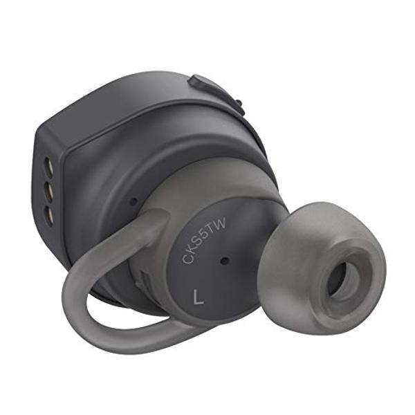 Audio-Technica ATH-CKS5TWBK Solid Bass Wireless in-Ear Headphones, Black