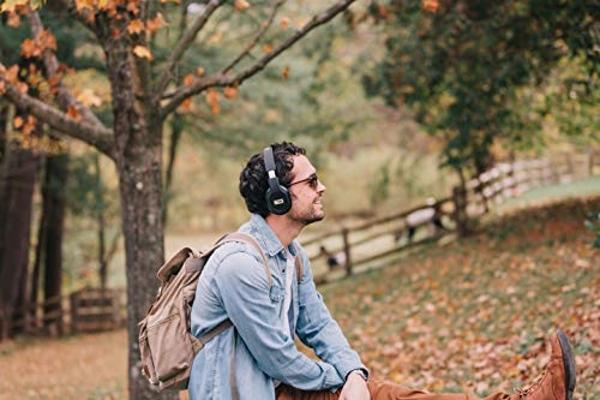 Altec Lansing MZX668-BLK Evolution 2 Bluetooth Headphones, Just Ask Siri and Google Voice Assistant, 30 Foot Wireless Range, 8 Hours of Battery Life, Dynamic Bass, Convenient Contr